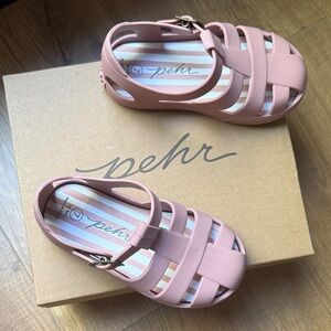 Pehr NIB Kids Pink Fisherman Sandals